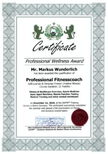 Professional Fitnesscoach